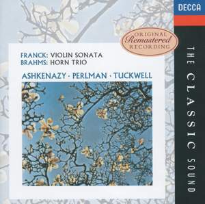 Brahms: Horn Trio in E flat major, Op. 40, etc.