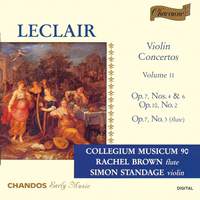 Leclair - Violin Concertos Volume 2