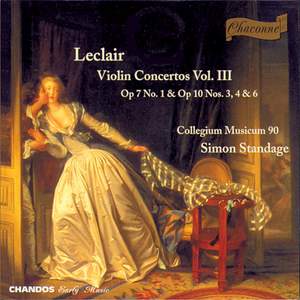 Leclair - Violin Concertos Volume 3