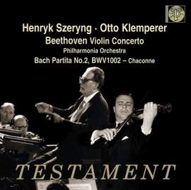 Henryk Szeryng & Otto Klemperer