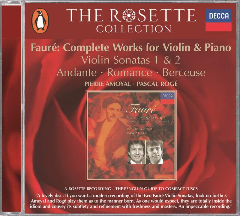 Fauré - Violin Sonatas Nos. 1 & 2 - Naxos: 8550906 - CD or