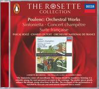 Sinfonietta, Pièce brève sur le nom d'Albert Roussel and other orchestral works