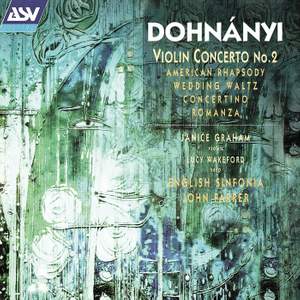 Dohnanyi: Violin Concerto No. 2, Harp Concertino & other orchestral works