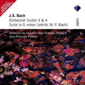 Bach, J S: Orchestral Suite No. 3 in D major, BWV1068, etc.
