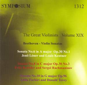 Beethoven - Violin Sonatas Product Image