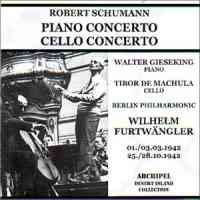 Schumann: Piano Concerto & Cello Concerto