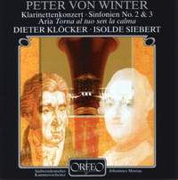 Winter, P von: Concerto for clarinet & orchestra in E flat major, etc.