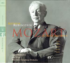Rubinstein Collection, Vol. 61: Mozart: Piano Concertos Nos. 17, 20 21 23 24