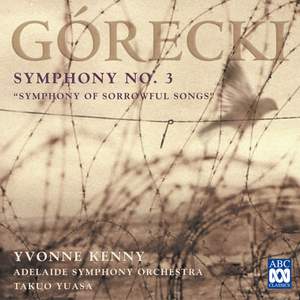 Gorecki: Symphony No. 3, Op. 36 'Symphony of Sorrowful Songs' Product Image