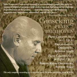 Gieseking plays Beethoven