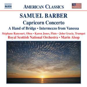 Barber: Orchestral Works Volume 6
