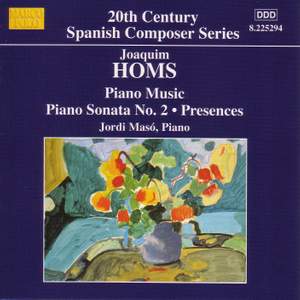 Joaquim Homs: Piano Music