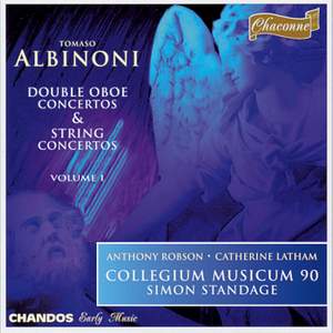 Albinoni: Double Oboe Concertos & String Concertos Volume 1