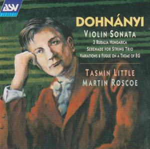 Dohnányi: Violin Sonata and other works