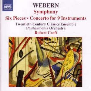 Webern: Symphony, Six Pieces, Concerto for 9 Instruments Product Image