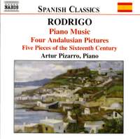 Rodrigo: Piano Music, Volume 1