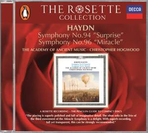 Haydn: Symphonies Nos. 94 and 96 Product Image