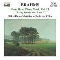 Brahms: Four Hand Piano Music, Volume 13