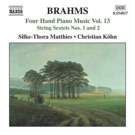 Brahms: Four Hand Piano Music, Volume 13