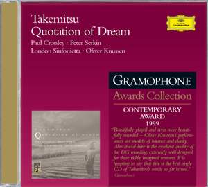 Takemitsu: Quotation of Dream