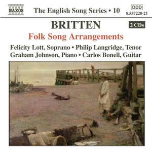 The English Song Series Volume 10 - Britten: Folk Song Arrangements 1