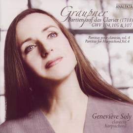 Graupner - Partitas for Harpsichord Volume 4