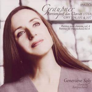 Graupner - Partitas for Harpsichord Volume 4