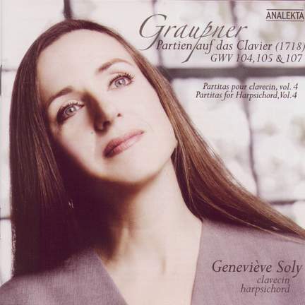 Graupner - Partitas for Harpsichord Volume 4