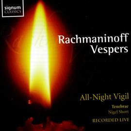 Rachmaninoff: Vespers, Op. 37