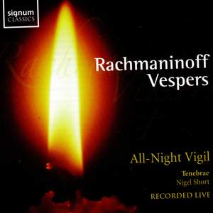 Rachmaninoff: Vespers, Op. 37