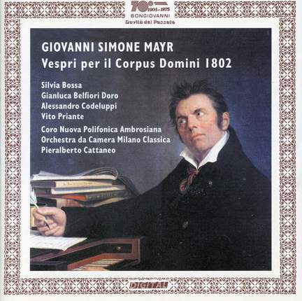 Mayr: Vespri per il Corpus Domini 1802
