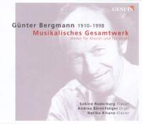 Günter Bergmann - Works for Piano and for Organ