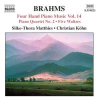 Brahms: Four Hand Piano Music, Volume 14