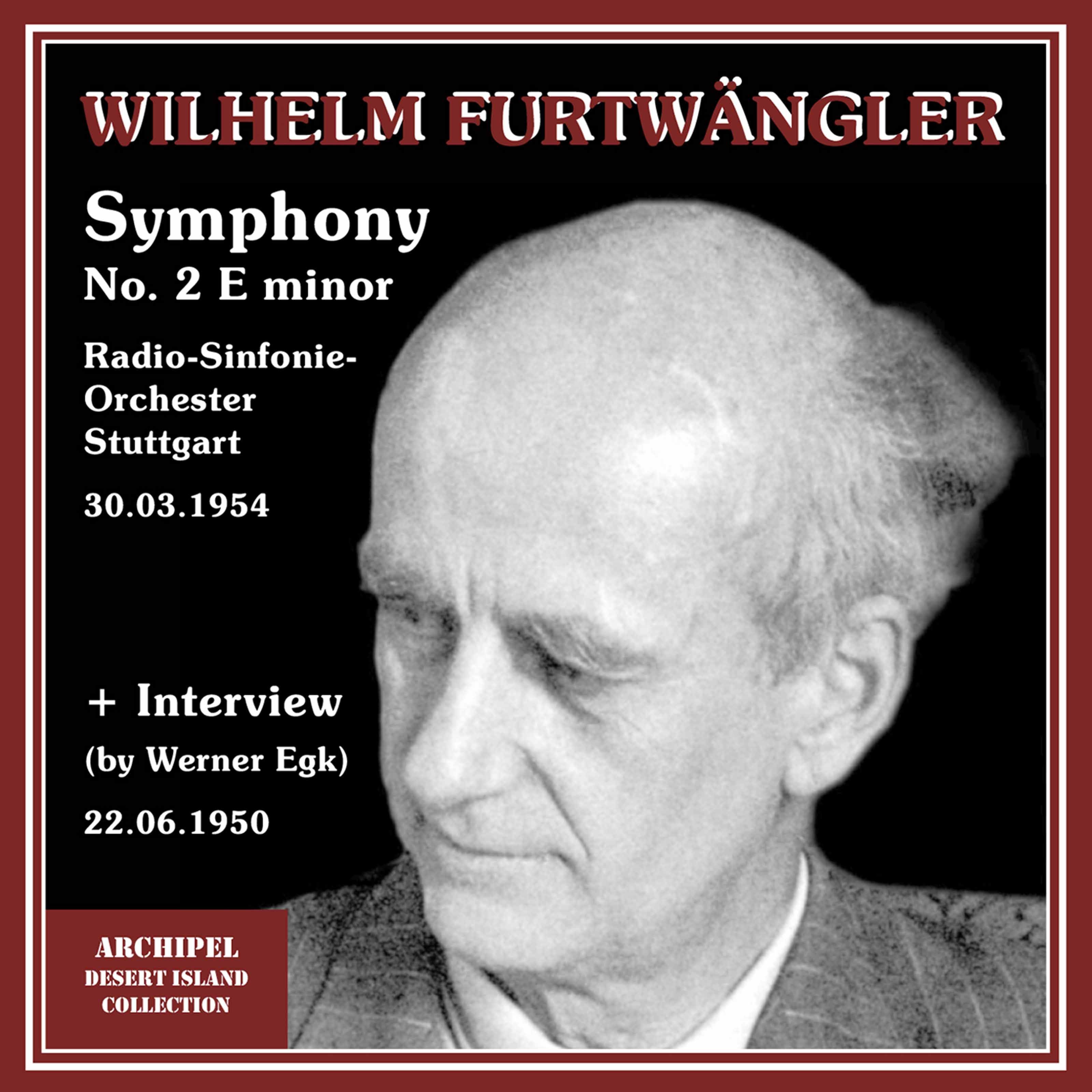 Furtwängler Symphony No. 2 in E minor Archipel Records ARPCD0276