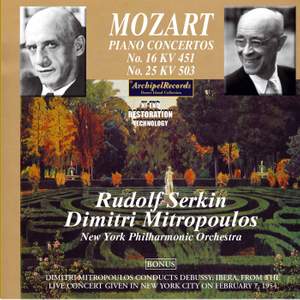 Mozart - Piano Concertos Nos. 15 & 25