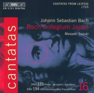Bach - Cantatas Volume 16