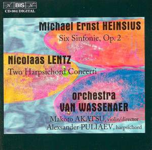 Heinsius & Lentz - Orchestral music