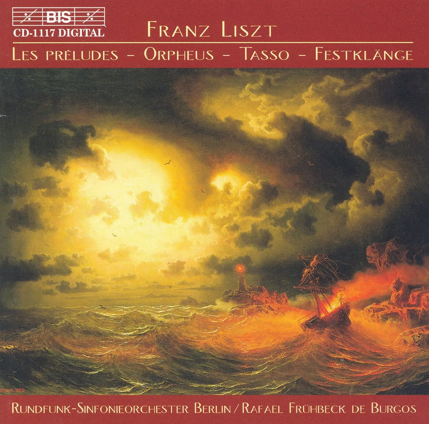 Liszt: Les Préludes, Orpheus, Tasso, Festklänge - BIS