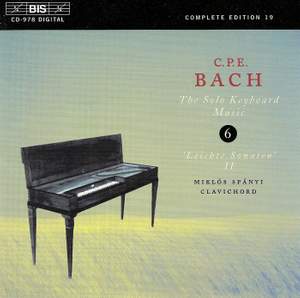 C P E Bach - Solo Keyboard Music Volume 6
