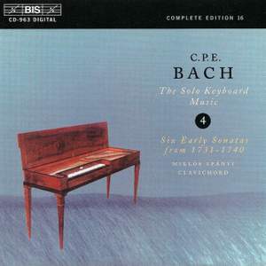 C P E Bach - Solo Keyboard Music Volume 4