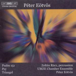 Péter Eötvös - Music for percussion and chamber ensemble Product Image