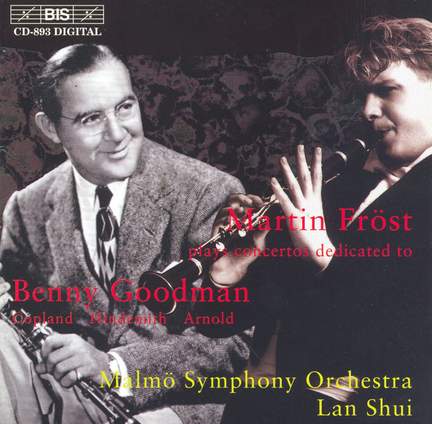 Clarinet Concertos dedicated to Benny Goodman