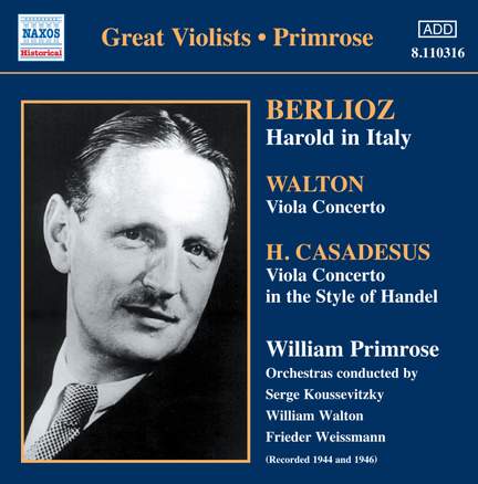 Great Violists - Primrose