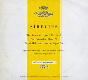 Sibelius: The Tempest - Overture, Op. 109 No. 1, etc.
