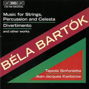 Bartók: Music for Strings, Percussion & Celesta, Divertimento & other works
