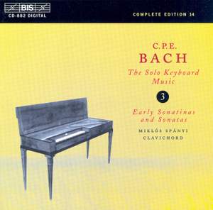 C P E Bach - Solo Keyboard Music Volume 3