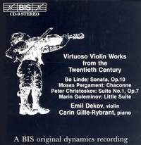 Virtuoso Violin Works from the Twentieth Century