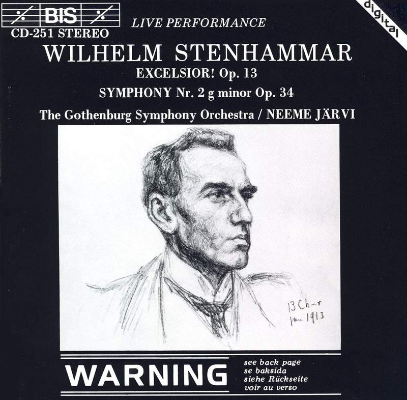 Wilhelm Stenhammar: Symphony No. 2 & Serenade - BIS: BIS2424