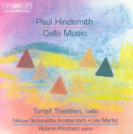 Paul Hindemith - Cello Music