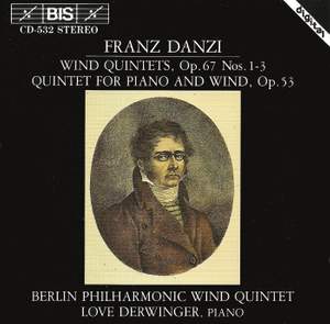 Danzi - Wind Quintets, Volume 1 Product Image